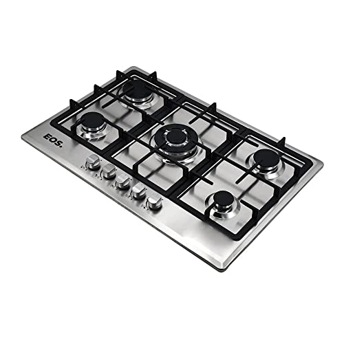 Cooktop a Gás 05 Bocas Eos Ecg05 Inox Bivolt
