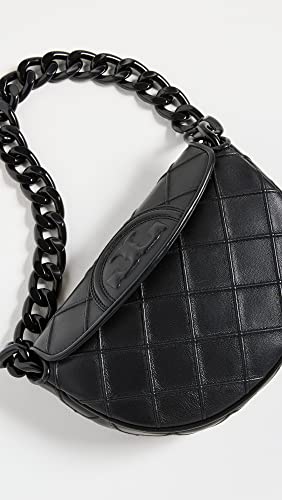Image of Tory Burch Women's Fleming Soft Mini Crescent Bag | Soft