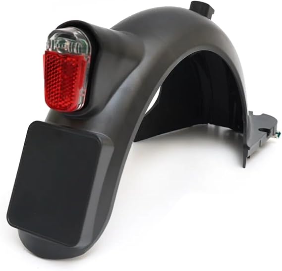 Scooter Rear Fender with Taillight for Ninebot MAX G30 / G30D Electric Scooter Replacement Accessories Rear Mudguard Bracket
