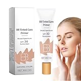 BB Cream Feuchtigkeitsspendende Creme mit Farbe, 12 cm, BB Cream | Concealer für Herren, leichtes Make-up, feuchtigkeitsspendend, natürliches Finish für den täglichen Gebrauch, Reisen