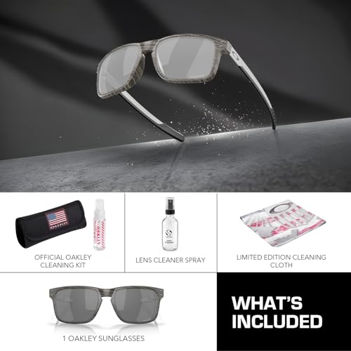 Oakley OO9384 HOLBROOK MIX – Polarized/Non-Polarized - Rectangle Sunglasses with Official Eyewear Kit Bundle3