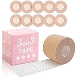 【BEEINFLUSST NICHT DIE HAUT】Der Kleber von breast lift tape hat die richtige Klebrigkeit, so dass er bei der Verwendung nicht wehtut und den ganzen Tag kleben kann, bei normalen Alltagsbewegungen ist er nicht verrutscht oder abgefallen. Dieses klebe-bh tape ist zudem angenehm und atmungsaktiv zu tragen, hautfreundlich, geruchsneutral, hautneutral und hinterlässt keine Klebebandrückstände auf der Haut. Es eignet sich hervorragend für Kleidung mit offenem Rücken oder tiefen Ausschnitten.