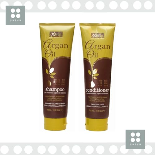 SAESR Hair Care 2-Pack Argan Oil Shampoo and Conditioner. Shampoo and Conditioner. Clinically Tested Shampoo and Conditioner Sets (Shampoo 300ml & Conditioner 300ml). - Image 3