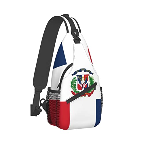 Mochila Bandolera Unisex Negra Compacta miniatura 3