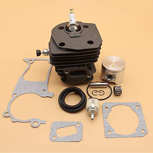 44mm Zylinder Kolben Dekompressionsventil Dichtungssatz für HUSQVARNA 350 351 353 346 346XP Gas Kettensäge Motor Motor…