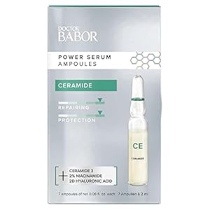 Babor 400769r Babor Power Serum Ceramide, ampullen voor het gezicht, hyaluronzuur + ceramide voor een intacte…