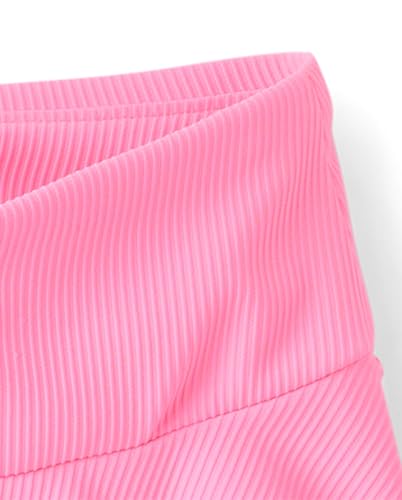 The Children's Place,Girls,Active Quick Dry High Rise Textured Skorts,Neon Pink,Medium - image 4