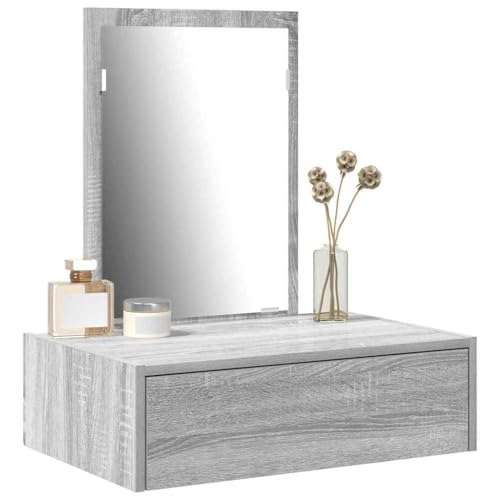 VidaXL Mesa Tocador Gris 60 x 40 x 70 cm