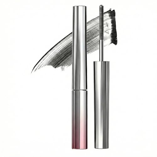 Lash Magic Intense Black Mascara with Metal Wand for Dramatic Lashes - Waterproof Smudge-Proof All Day Wear Lengthening Curling Buildable Volume Sensitive Eyes Daily Evening Makeup Special Occasions