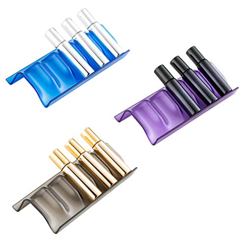 Hemoton 3 Unidades de Armazenamento de Ã“leo Essencial de Armazenamento de Ã“leo Essencial de Suport