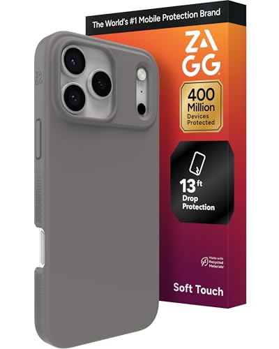 Silicone iPhone 17 Pro Max ZAGG Manhattan Snap coque antidérapante fine