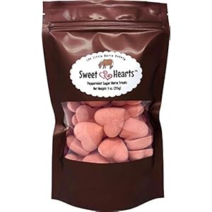 Sweet Hearts Peppermint Sugar Horse Treats 9 oz.