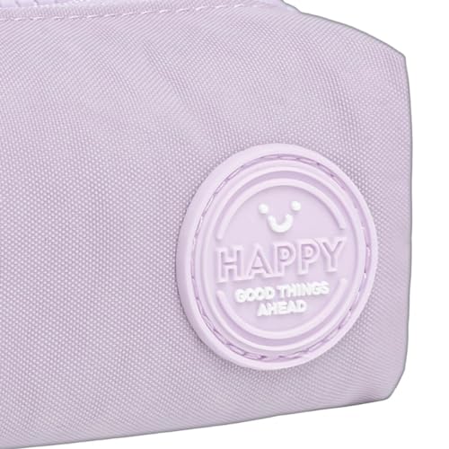 Tilibra - Estojo Médio Happy Lilás