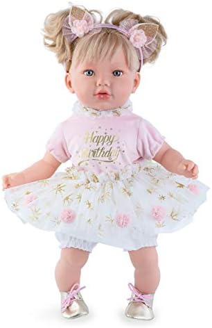 Ann Lauren Dolls 18 Inch Baby Girl Doll Happy Birthday