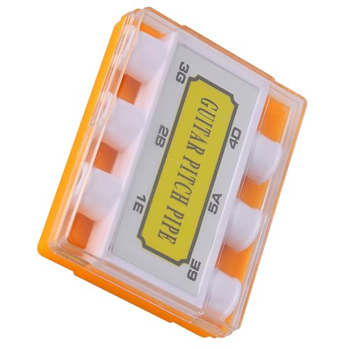 Hoement Afinador de Guitarra Profesional de 6 Agujeros Multifuncional Portátil y Duradero para Músicos en Afinación de Instrumentos de Cuerda