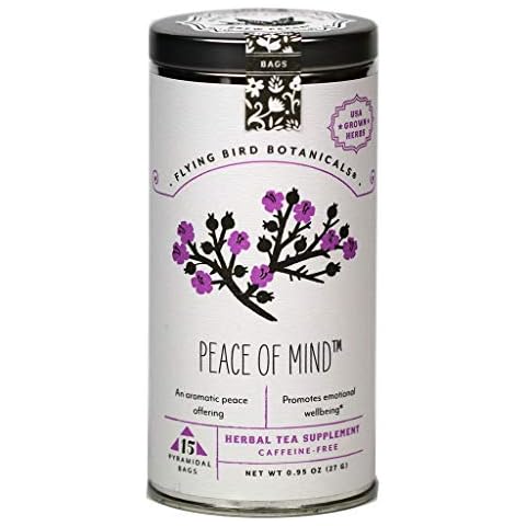 FLYING BIRD BOTANICALS Peace Of Mind Tea, 15 CT Cover
