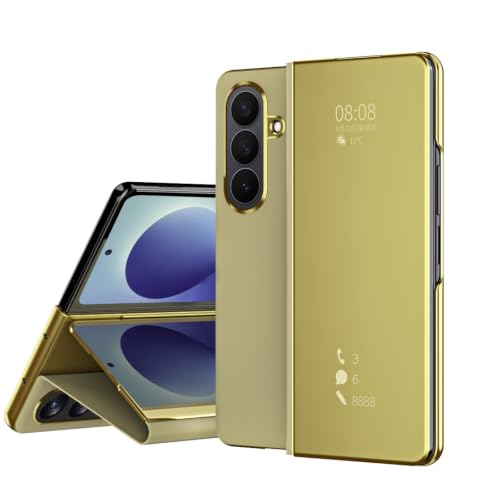 Galaxy Z Fold8 Ultra �Ή��ϏՌ��P�[�X (�S�[���h) | �y�ʁA�����^�P�[�X�A�d�C���b�L�~���[���U�[�J�o�[