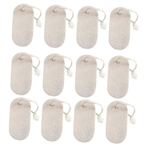 Pierre volcanique pour pédicure et râpe à pieds : meuleuse pour enlever les callosités 20pcs