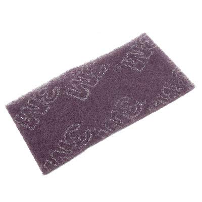 Aexit Rectangle Metal Abrasives Cleaning Nylon Polishing Scouring Abrasive Pad Dark Purple Model:62as526qo512
