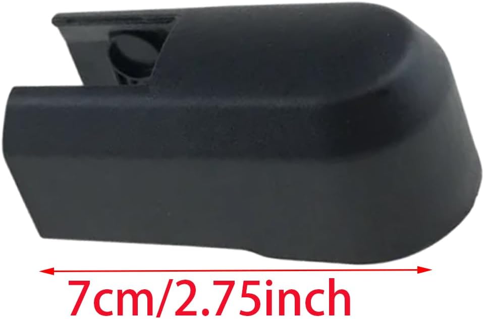 Riloer Rear Hatch Window Wiper Arm Cover, 1pc 13256921, 2010-2019 Compatible with Opel Astra J Hatch, 2019-2022 Compatible with Chevrolet Trax, Rear Wiper Arm Cap Cover