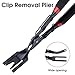 Panel Clip Pliers - Automotive Door Panel Upholstery Trim Clip Removal Tool Plier, Interior Clip Fastener Rivet Push Pin Panel Pliers, Car Vehicle Dashboard Clip Remover Plier Repair Tool