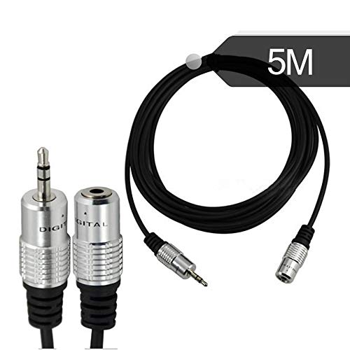 Cable Extensión Stereo Jack 3.5mm Macho a Hembra 5 m miniatura 2