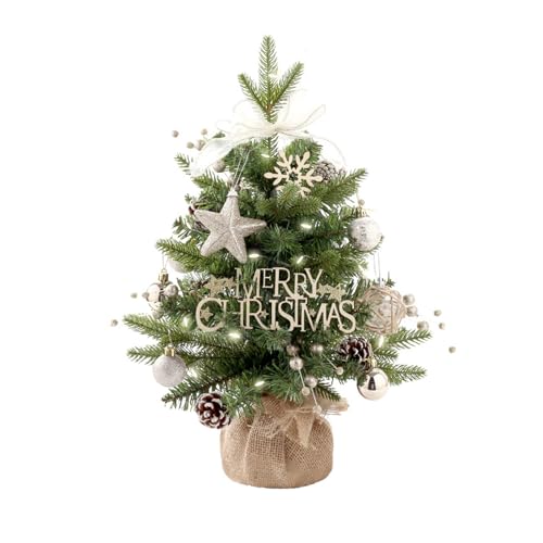 Árbol de Navidad artificial compacto con música para decorar espacios pequeños sin ensuciar 2