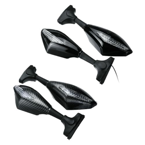 Rétroviseurs avec clignotants intégrés pour moto CBR 500 600 RVT1000R