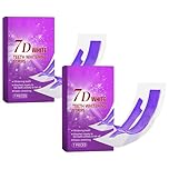2Pack Teeth Whitening Strips, Purple Teeth Whitening Strips 14 Treatments, 7D Purple Teeth Strips for Teeth Whitening, Hydroxyapatite White Strips, Teeth Whitening Breath Strips for Oral Care