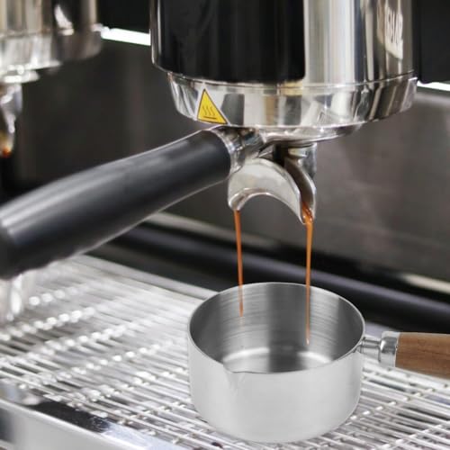 Image of Supvox 125ml Coffee Cup Measurement Cup for Kitchen Baking Liquids Dry Ingredients