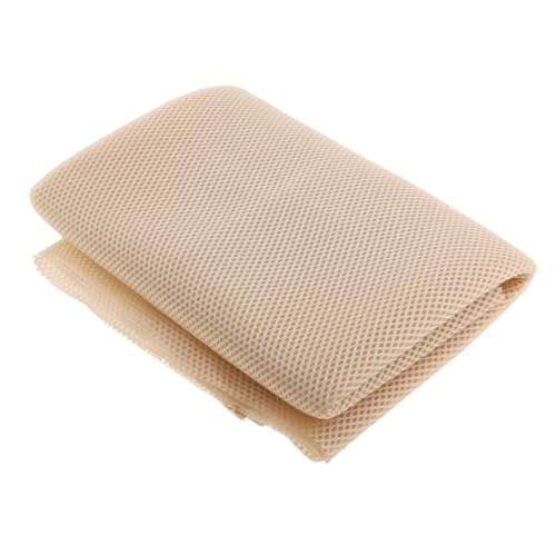 Tela para rejillas de altavoces beige paño reparador de mallas rotas y acumuladoras de polvo