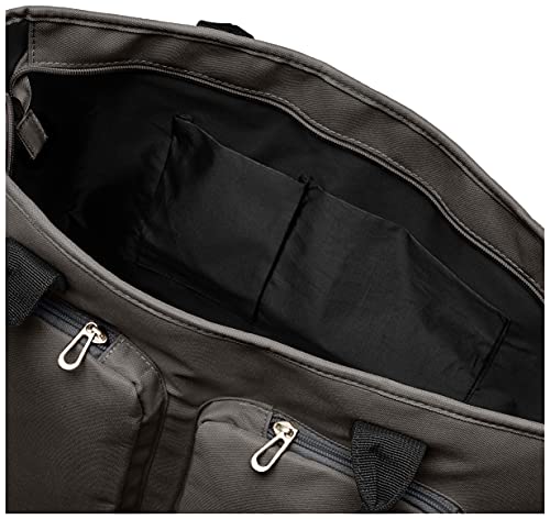 [ルコックスポルティフゴルフ] ゴルフ ボストンバッグ 二層式 シューズポケット QQCSJA01 レディース GY00(グレー) 5枚目