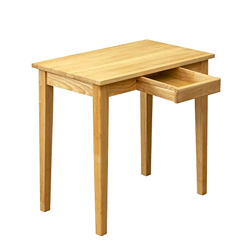 木製テーブル　75×45 ナチュラル 木製テーブル 75×45 ナチュラル