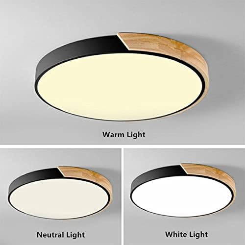 Miniatura 3 de LAKIQ Lámpara de techo para habitación de niños con control remoto regulable para habitación de niños, lámpara de techo LED empotrada, iluminación