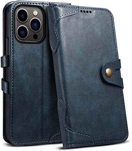 Étui iPhone 14 Pro Max anti-choc avec porte-cartes et folio
