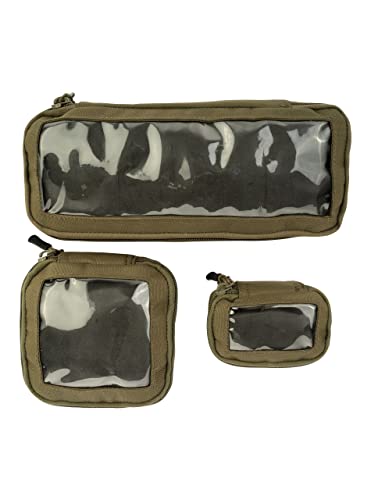 Kit de pochettes transparentes Speero vert pochette de rangement étanche taille unique