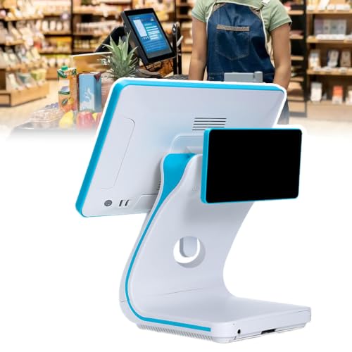 Caja registradora inteligente para supermercados con sistema Windows y monitor de 15,6"