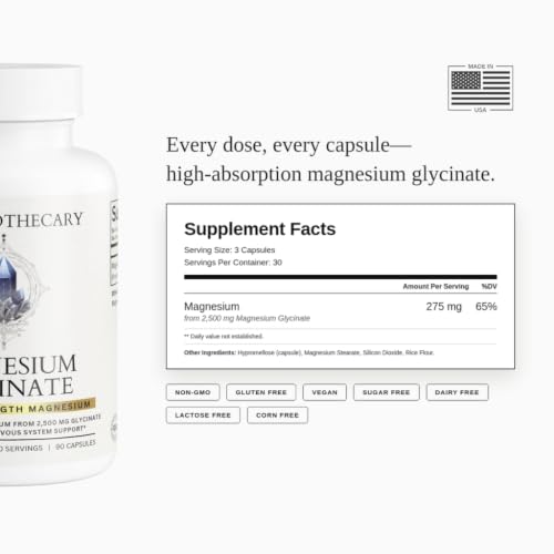 Dear Apothecary Magnesium Glycinate Capsules