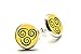 Avatar earrings avatar stud avatar jewelry the last airbender air nomad earrings air nomad jewelry air nomad earrings