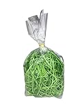 Geschenkkörbe - 1 x 1 (=1 Stück), Füllmaterial - Papiergras grün