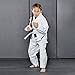 Elite Sports IBJJF Ultra Light BJJ Brazilian Jiu Jitsu Gi for Kids with Preshrunk Fabric and Free Belt
