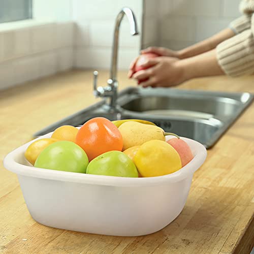 Asking Colorful Small Wash Basin, 8 Quart Plastic Dish Basins For Children, Set Of 4 #TOP4