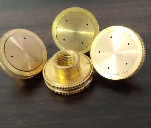 Hole Brass Spray Misting Nozzle Gardening Sprinklers - Female/Internal Thread 1/4" Pack of - (3) (B0B6XZ7JHB) Amazon Price History, Amazon Price Tracker