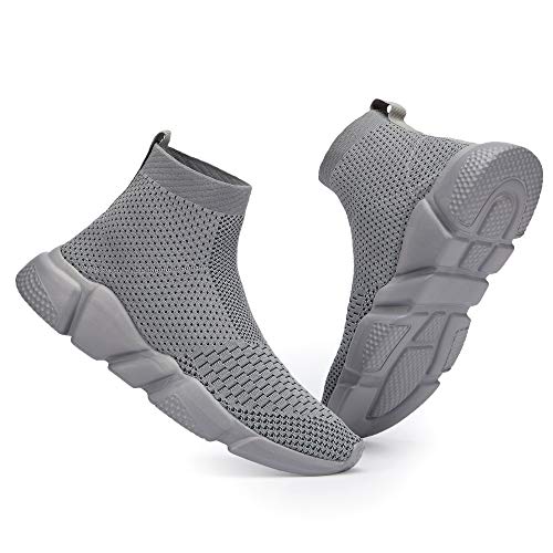 Image of Casbeam Men's Running Knit Comfortable Lightweight Breathable Casual Sports Shoes Fashion Sneakers Slip-On Walking Shoes