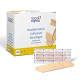 Dynarex Adhesive Fabric Bandage, 1 Inches X 3 Inches Sterile, 100 Count (Pack of 3)