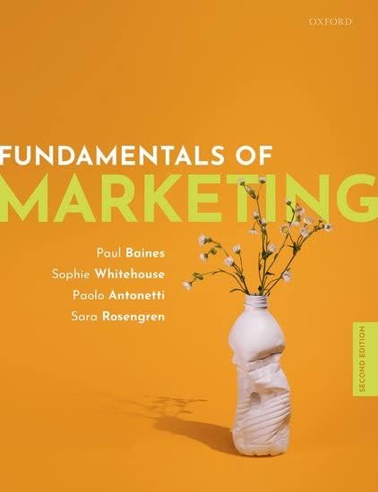 FUNDAMENTALS OF MARKETING, 2E