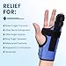 MEDILYMER Metacarpal Finger Splint Hand Brace, Pinky Finger Splint for Boxer Fractures, Two Finger Brace for 4th or 5th Finger, Ulnar Gutter Splint Right Hand and Left (S/M)