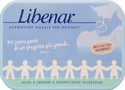 6 x LIBENAR Aspiradora Nasal Bebés Con 3 Filtros