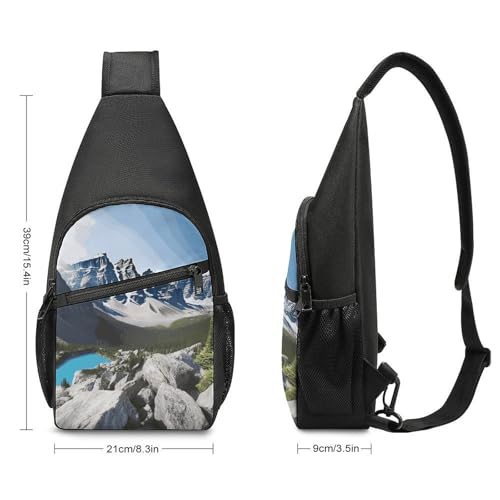 Morrales Sling Bag Ligero Cruzado para Senderismo miniatura 2