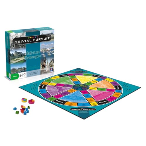 Winning Moves Trivial Pursuit NORMANDIE Jeu de société Jeu de plateau 1800 Questions Réponses A partir de Version française - vue 10